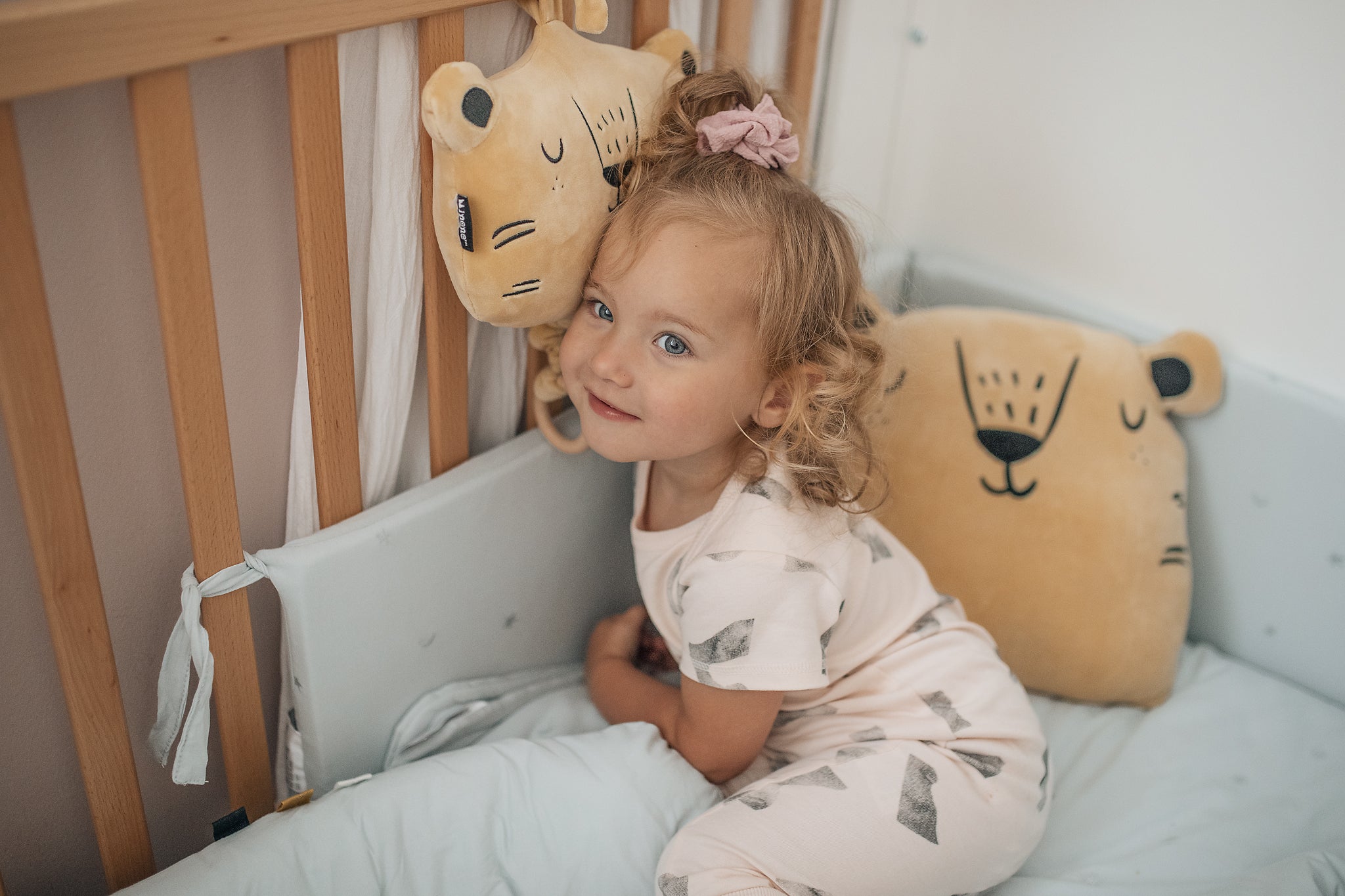Baby Soft Music Toy - LIGHT GREY FOX