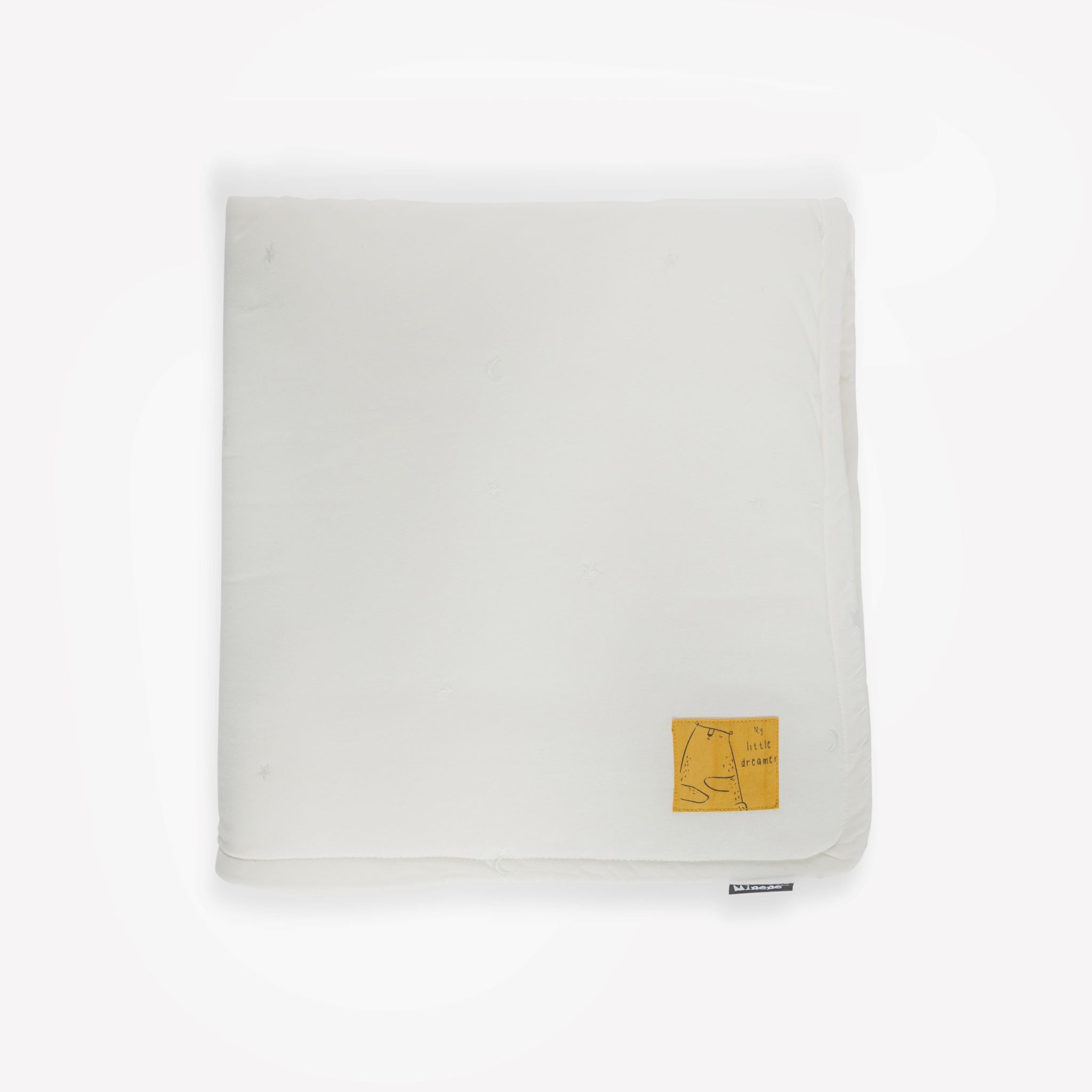 Small Reversible Jersey Winter Quilt 80x80 cm -  Embroidery Collection !