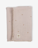 Muslin Blanket With Fringes 75*100cm
