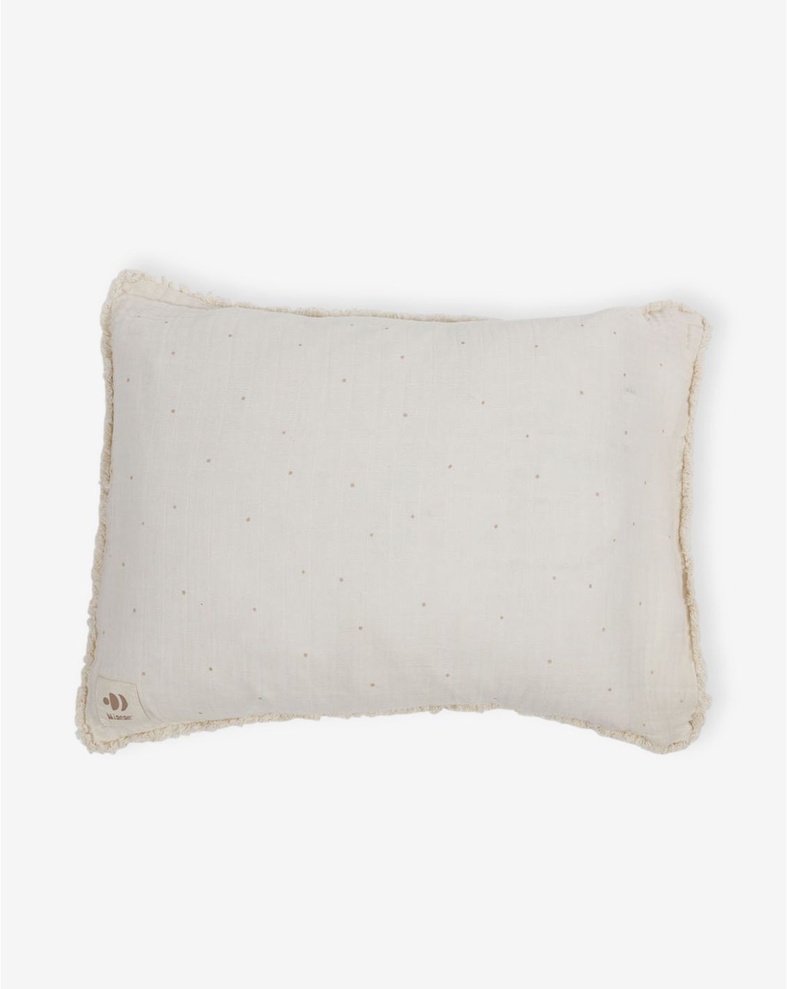 Muslin Pillow Cover with Fringes 47*36cm