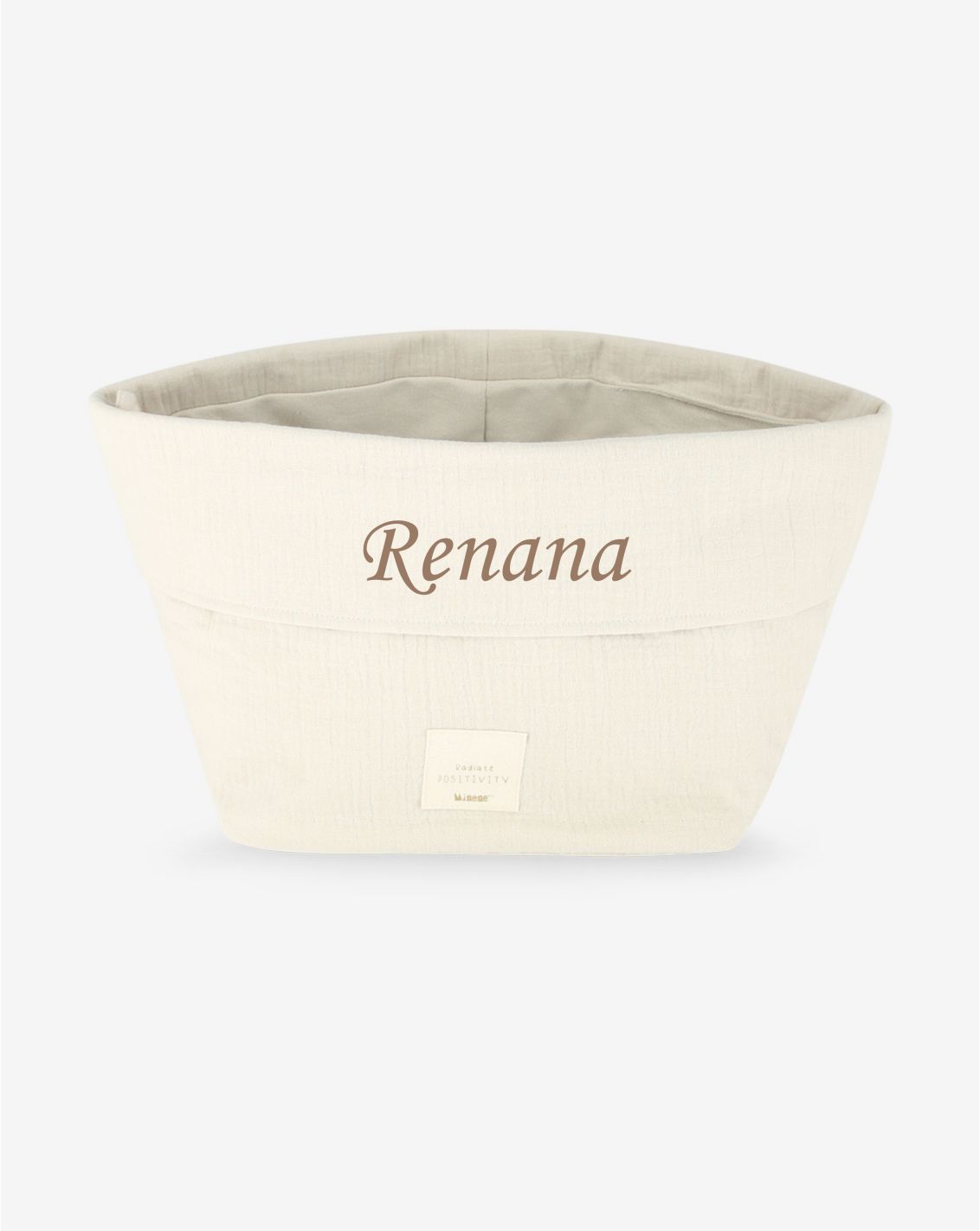 Muslin Storage Basket 20x30cm