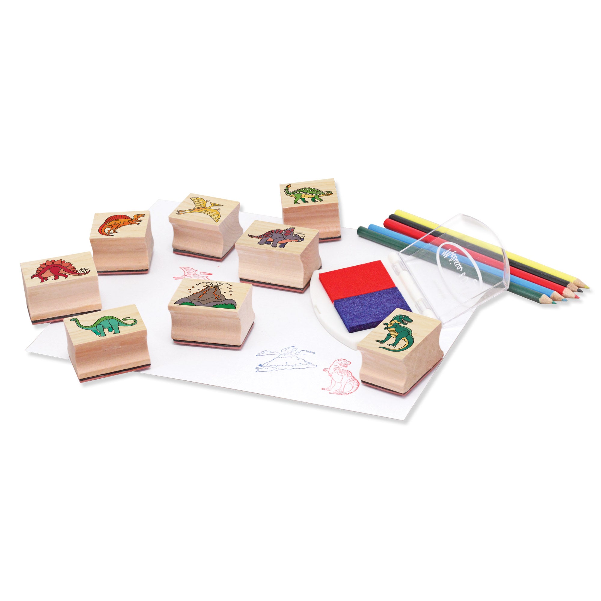 Stamp Set - Dinosaurs