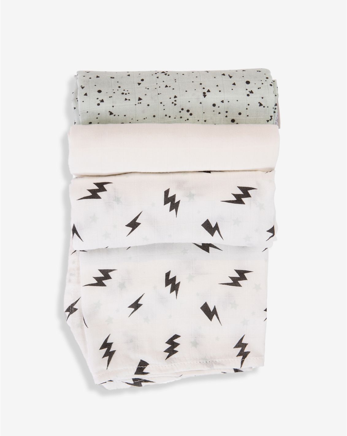 Bamboo cloth pack of 3 , size: 70x70cm