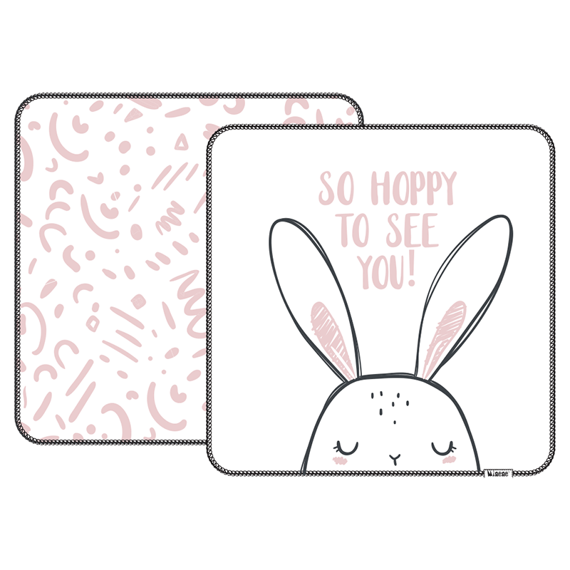 Flannel Cloth - Pack of 2 , Size: 76X76 cm