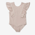 Bodysuit with Ruffle Sleeves