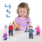 Wooden Doll Family