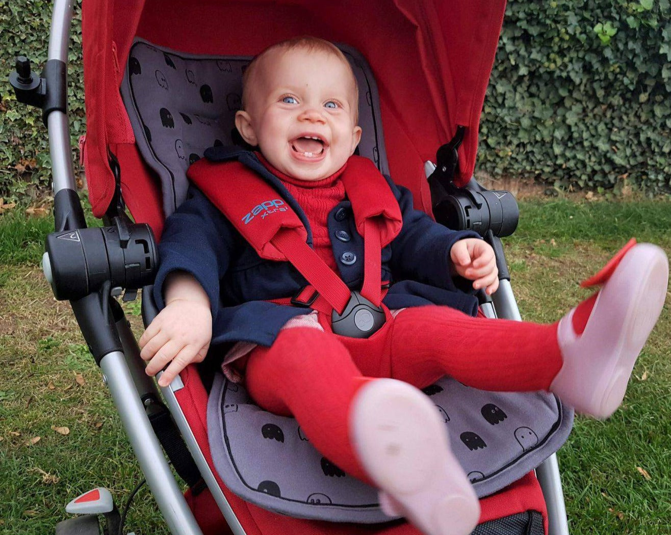Reversible Pushchair & Car Seat Liner - Jersey Cotton!