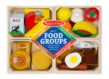 Food Groups - Wooden Play Food
