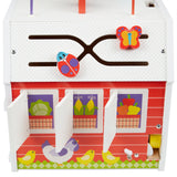 Melissa & Doug First Play Slide, Sort & Roll Activity Barn