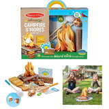 melissa & Doug Let's Explore Campfire S'mores Play Set