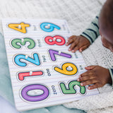 See-Inside Numbers Peg Puzzle -10 Pcs