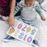 See-Inside Numbers Peg Puzzle -10 Pcs