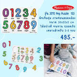 See-Inside Numbers Peg Puzzle -10 Pcs