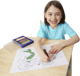 Jumbo Coloring Pad -Pink