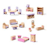 Multi-Level Wooden Dollhouse