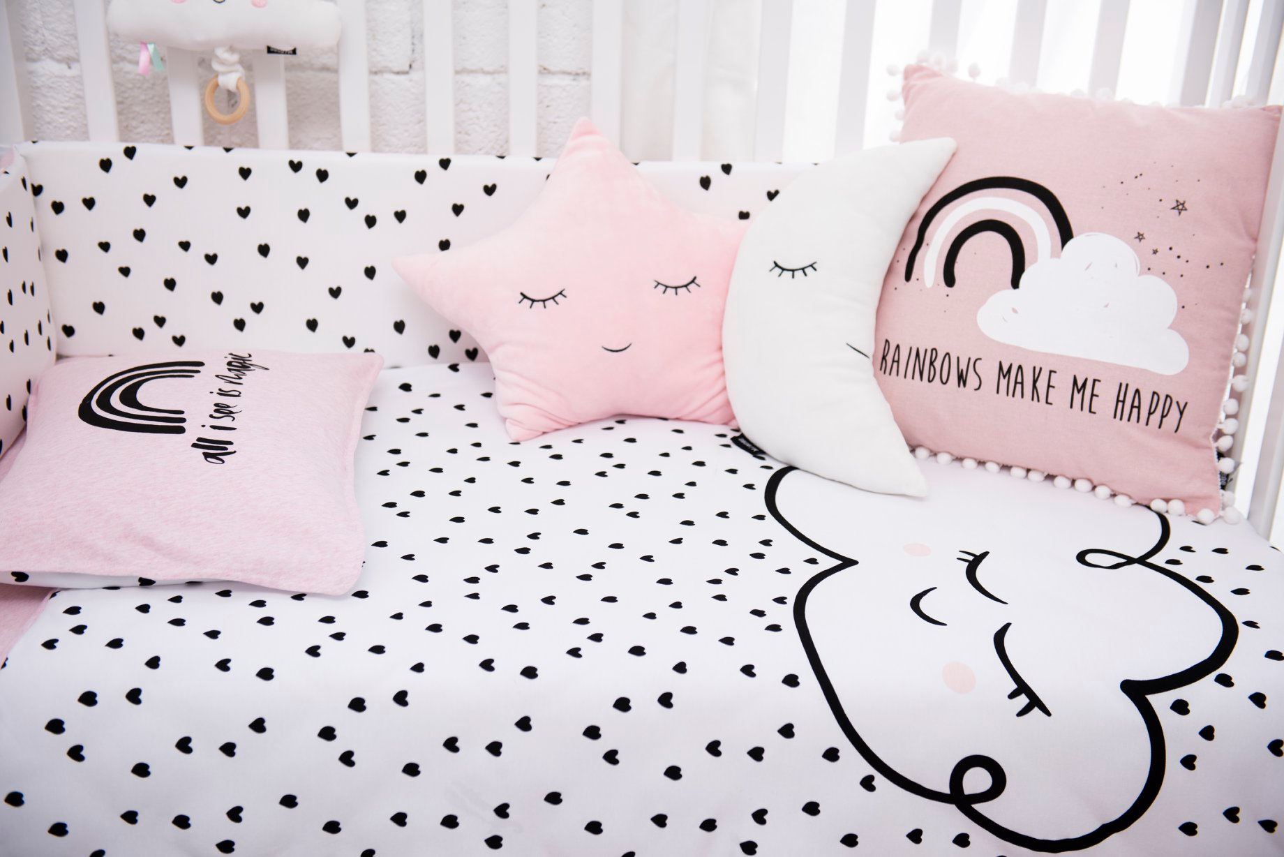It's A Girl Gift Basket - Pink Heart !