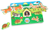 Pets Peg Puzzle 8 Pcs