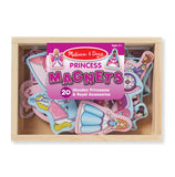 Wooden Princess Magnets