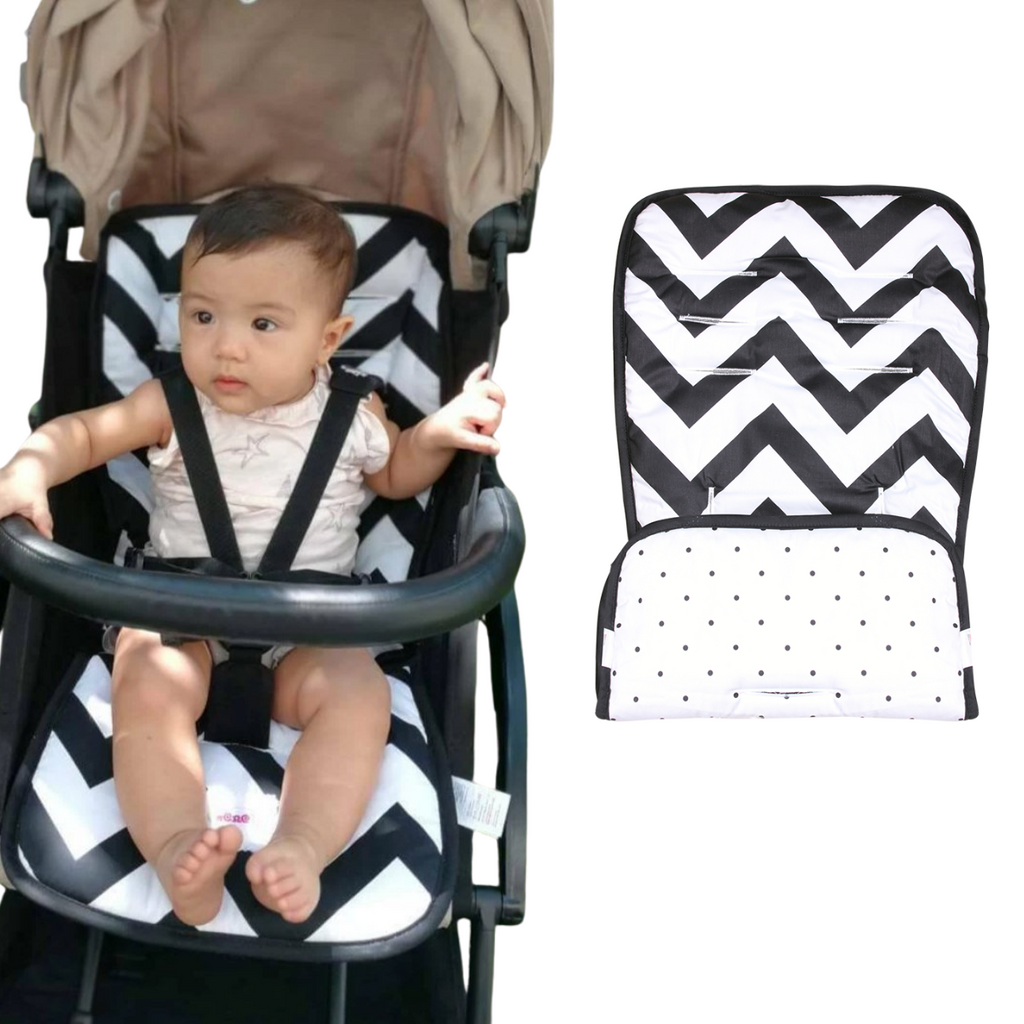 Reversible Pushchair & Car Seat Liner - Weave Cotton!