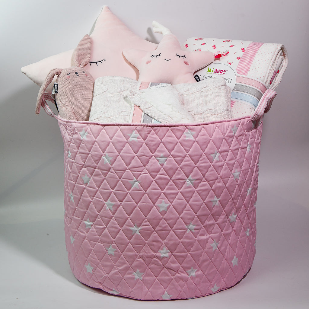 Welcome To The World Baby Girl - Puffy Bedding !